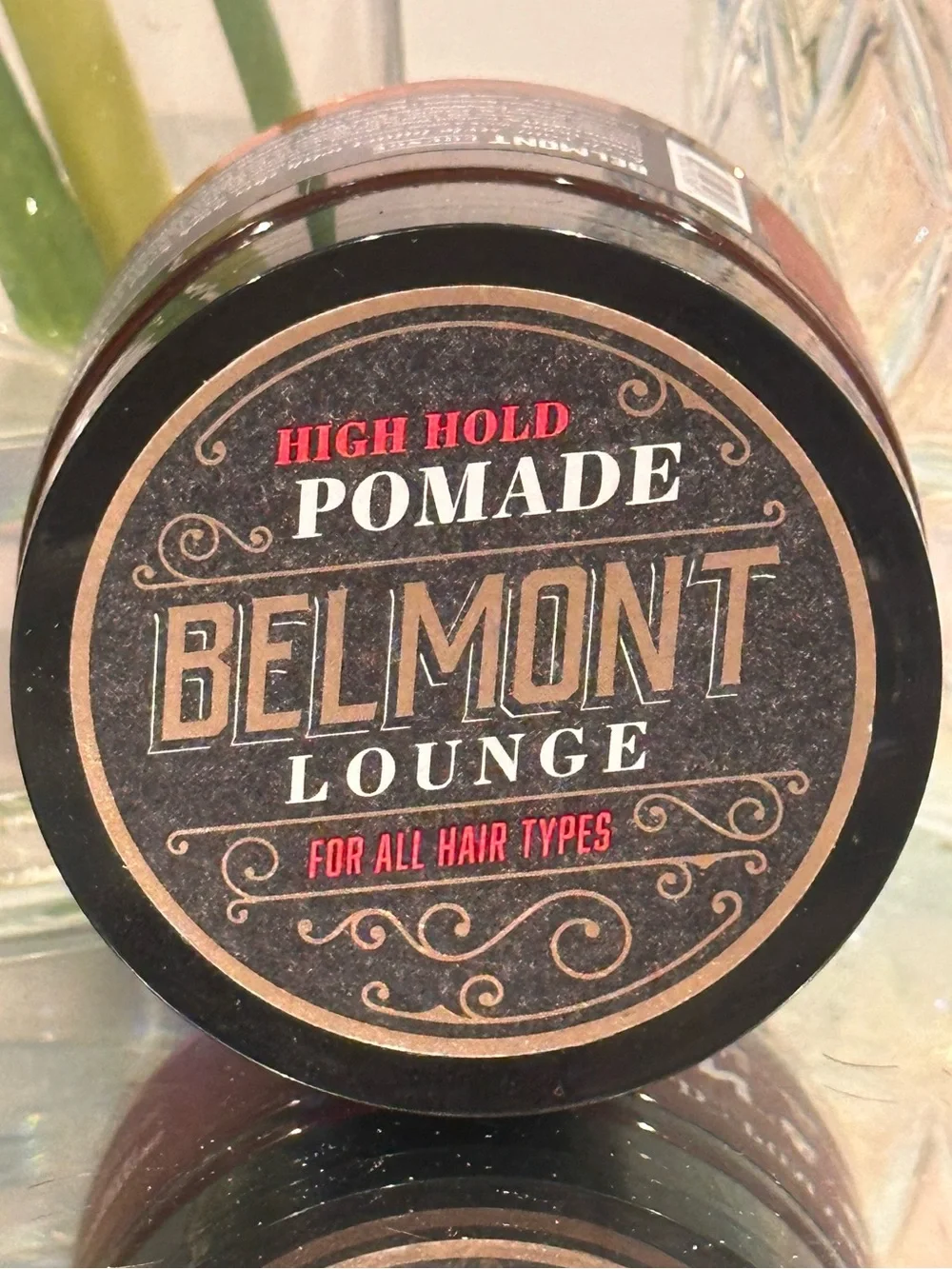 Belmont Lounge Bourbon & Oak High Hold Pomade Men’s Hair Styling 4oz USA SEALED